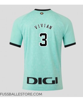 Günstige Athletic Bilbao Dani Vivian #3 3rd trikot 2025-26 Kurzarm